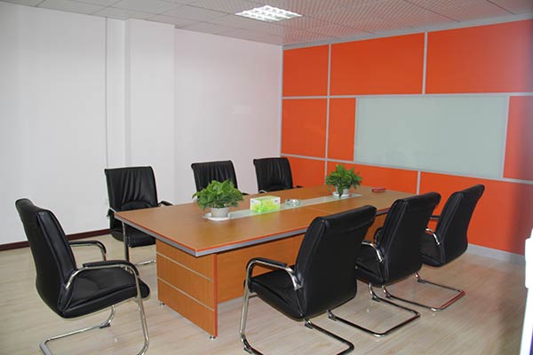 綠方會議室|企業相冊|武漢綠方隔墻裝飾工程